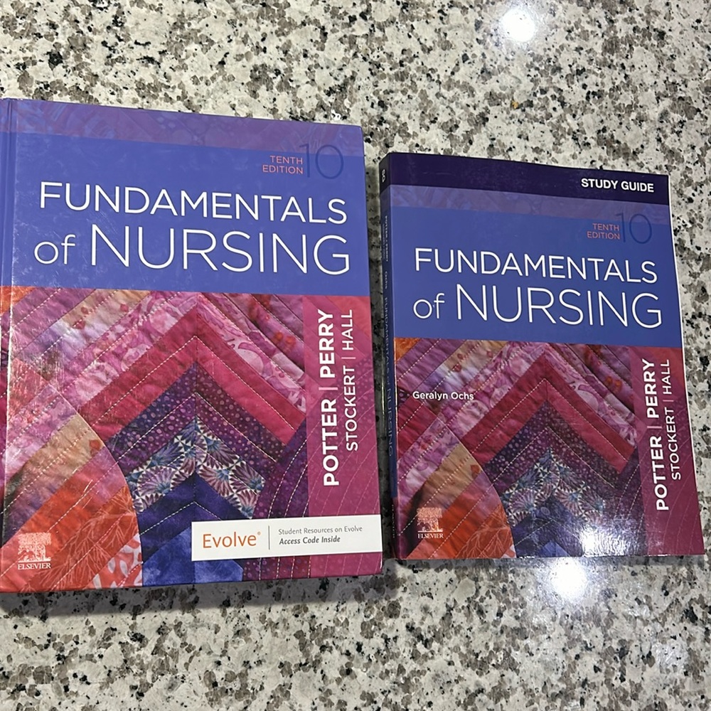 Fundamentals of Nursing 10th Edition and Study Guide